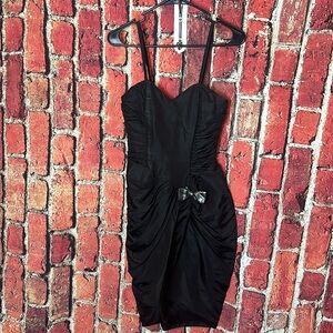 80s Vintage Stepping Out mini strapless dresssss size 3